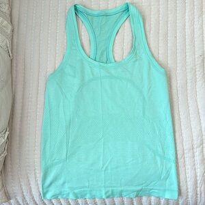 Mint Green Lululemon Swiftly Tech Tank
